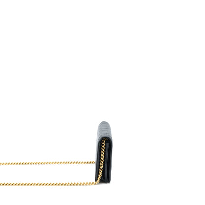 Chanel Boy Caviar Black Chain Crossbody