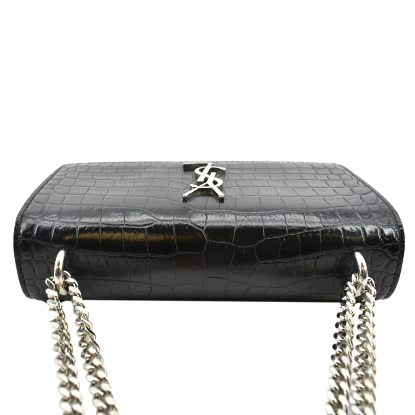 Saint Laurent Sunset Leather Black Crossbody
