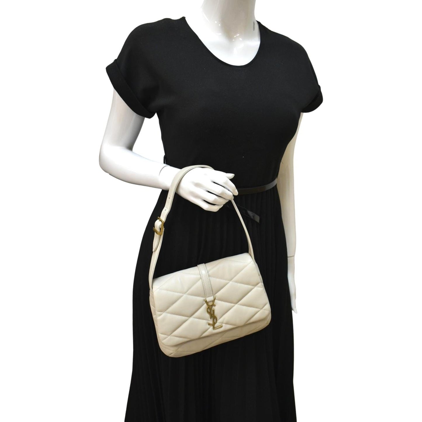 Saint Laurent Leather Red Shoulder Bag Style 40