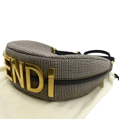 Fendi Fendigraphy Brown Shoulder Bag