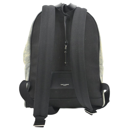 Saint Laurent Luxury Leather Red Backpack