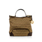Fendi Tote Leather Red Tote Bag Style 27