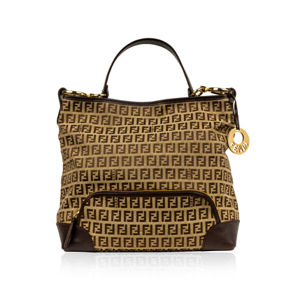 Fendi Roll Leather Red Handbag