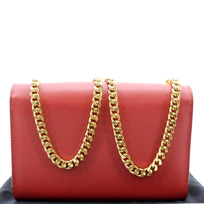 Saint Laurent Kate Red Crossbody Style 4