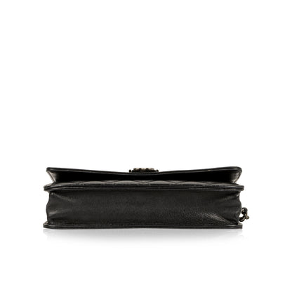 Chanel Classic Flap Lambskin Black Crossbody Lambskin