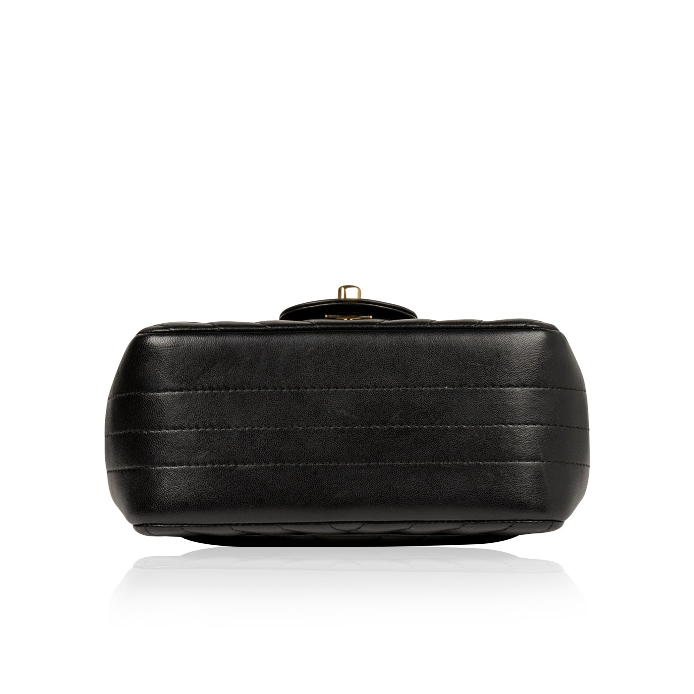 Chanel Classic Flap Lambskin Black Shoulder Bag Style 341