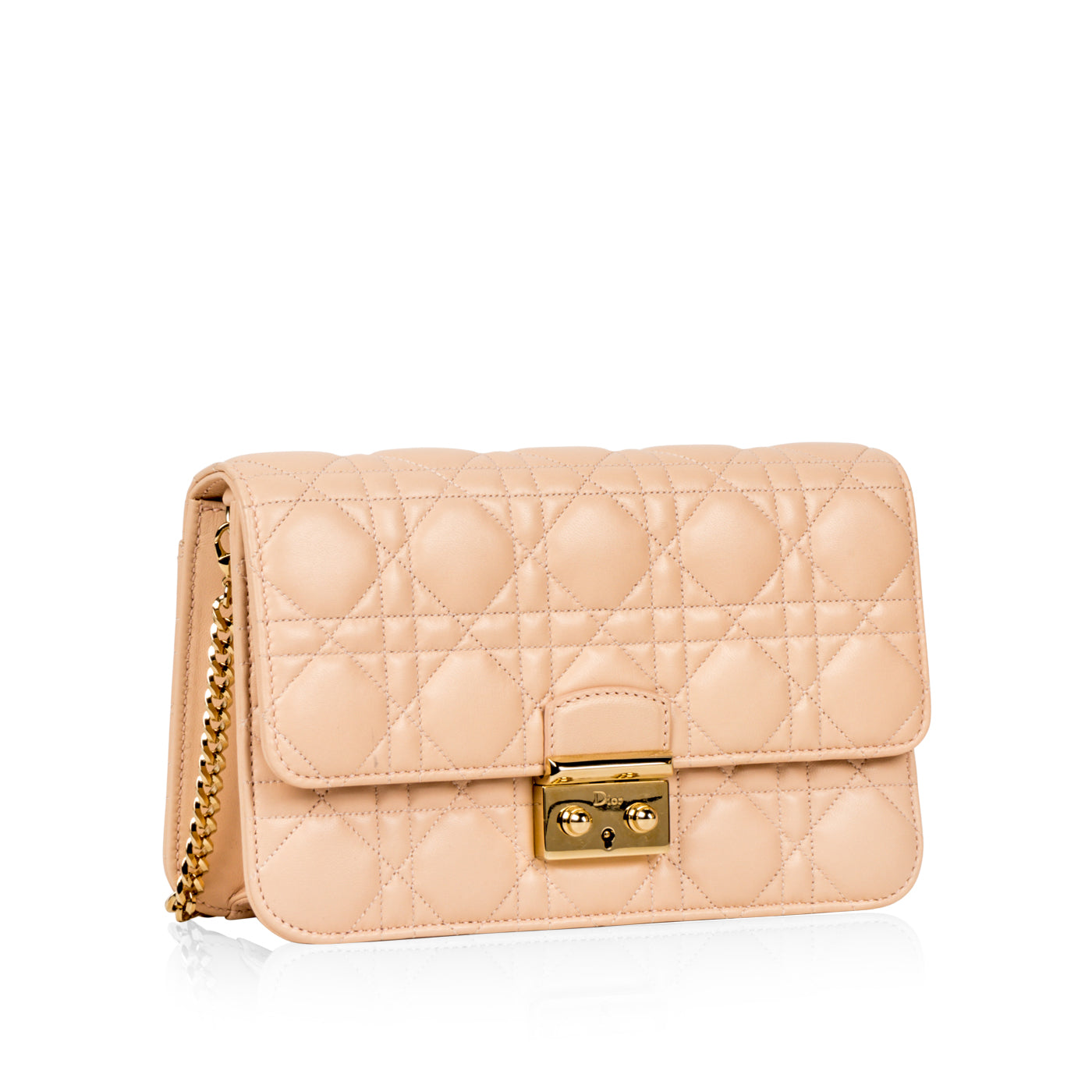 Dior Quilted Chain Tote Bag