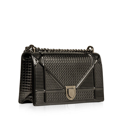 Dior Chain Leather Tote Bag