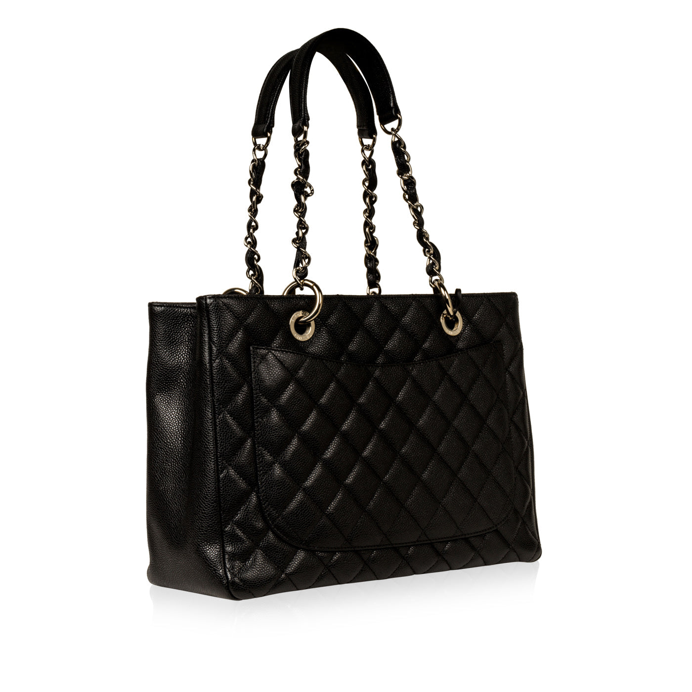 Chanel Timeless Caviar Black Tote Bag Style 40