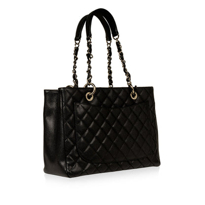 Chanel Timeless Caviar Black Tote Bag Style 40