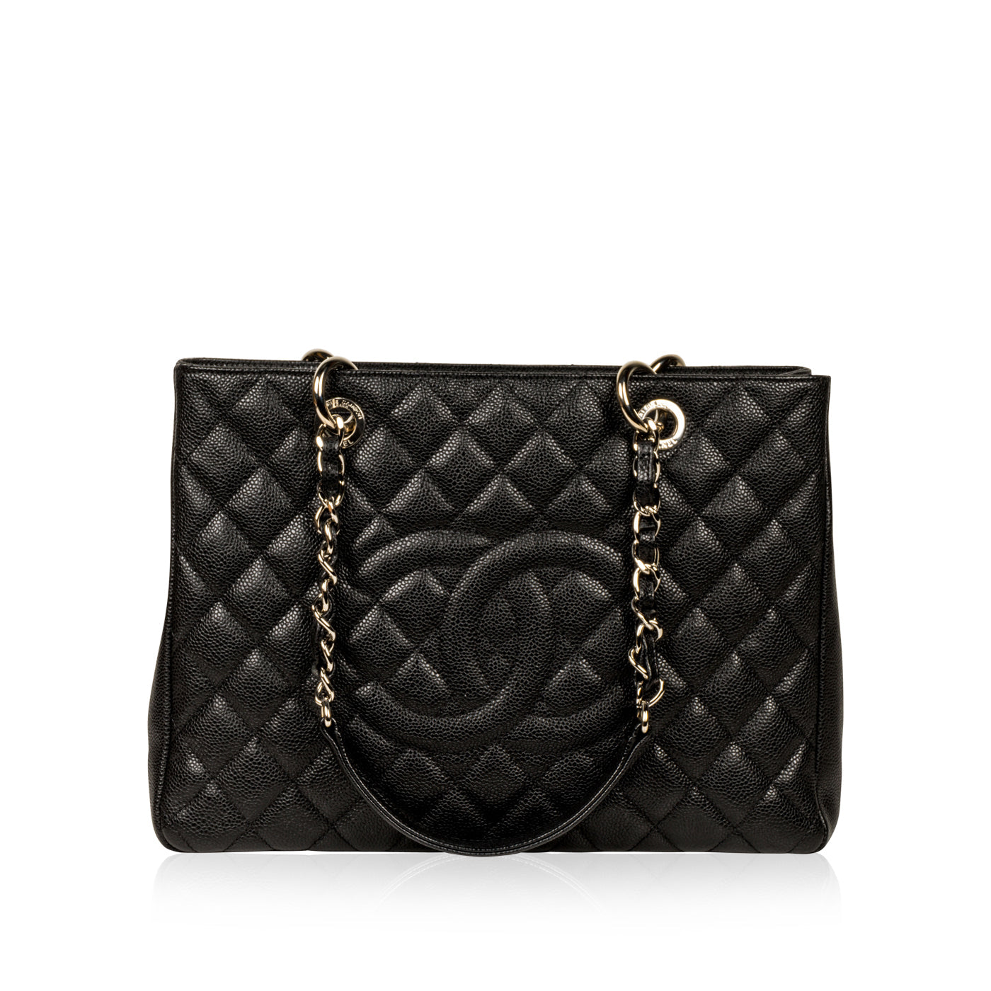 Chanel Timeless Caviar Black Tote Bag Style 40