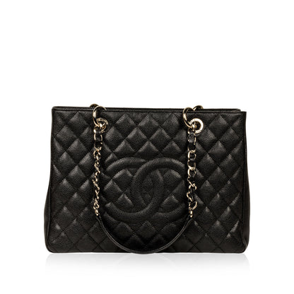 Chanel Timeless Caviar Black Tote Bag Style 40