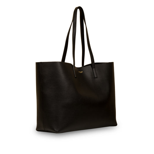 Saint Laurent Luxury Leather Red Tote Bag Style 3