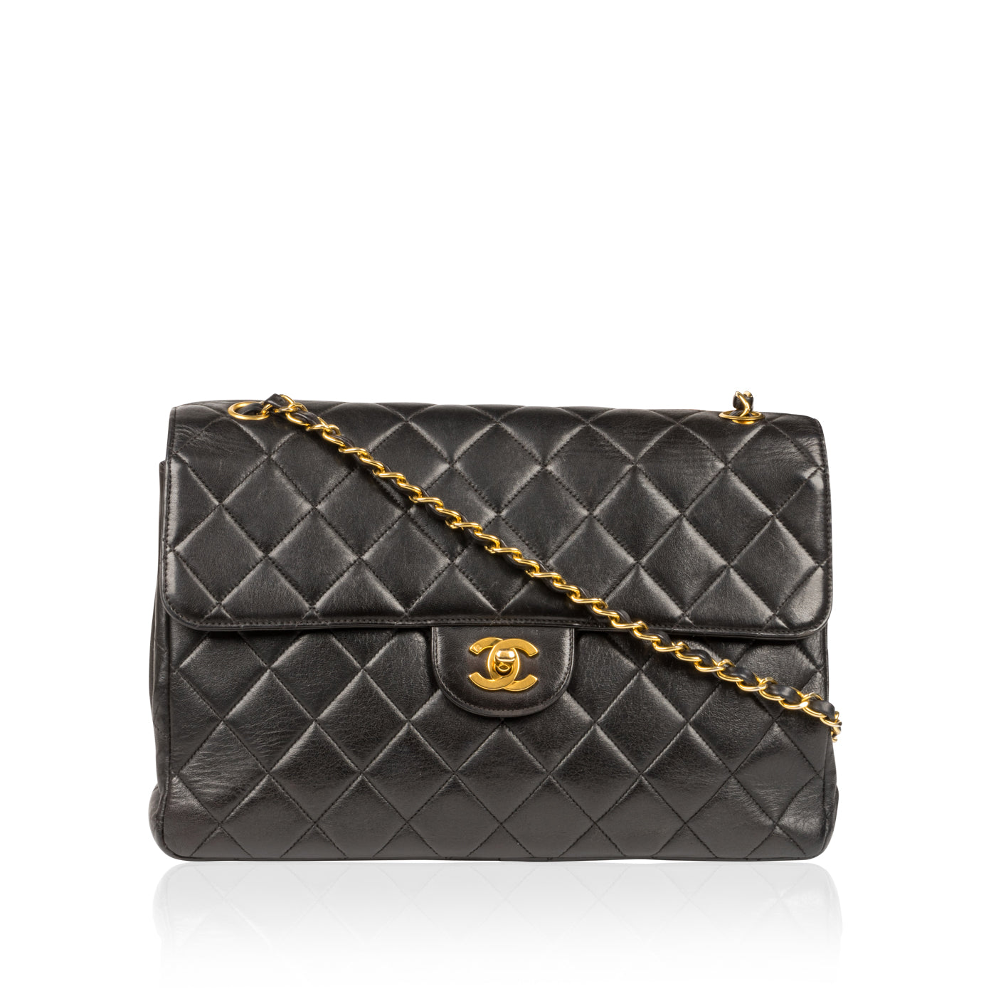 Chanel Double-Sided Jumbo Flap Bag