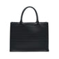 Dior Small Leather Book Tote black