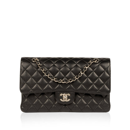 Chanel Classic Flap Caviar Black Shoulder Bag Style 99