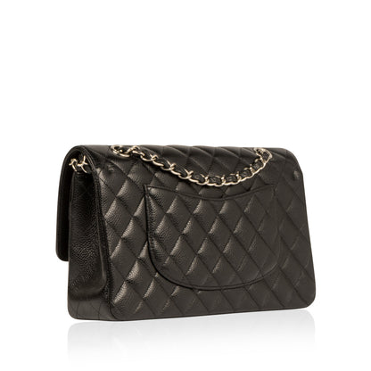 Chanel Classic Flap Caviar Black Shoulder Bag Style 99