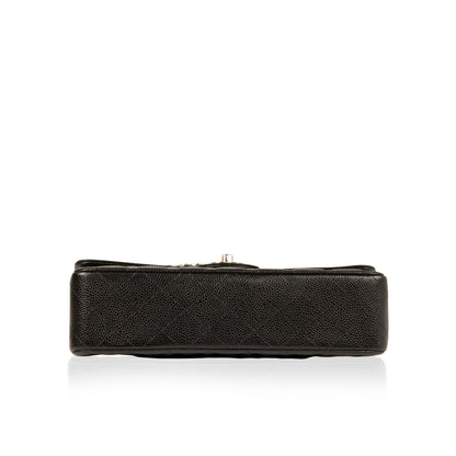 Chanel Classic Flap Caviar Black Shoulder Bag Style 99