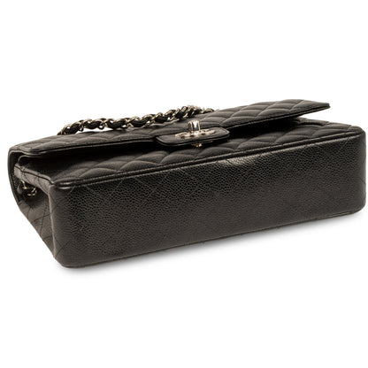 Chanel Classic Flap Caviar Black Shoulder Bag Style 99