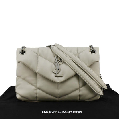 Saint Laurent Loulou Leather Red Shoulder Bag Style 7