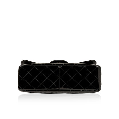 Chanel Classic Flap Lambskin Black Shoulder Bag Style 83