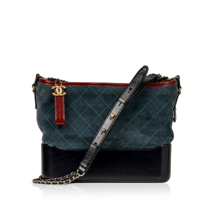 Chanel Classic Flap Patent Leather Gold Shoulder Bag