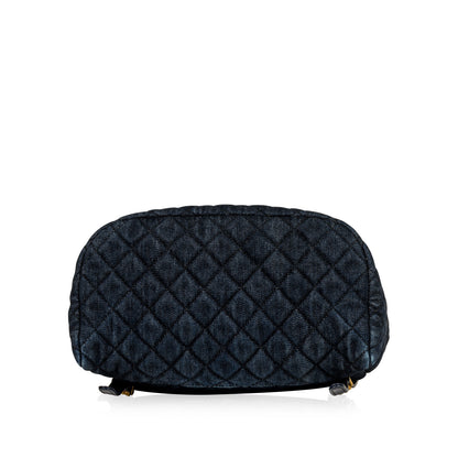 Chanel Timeless Quilted Gold Backpack