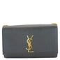 Saint Laurent Kate Leather Black Crossbody Style 22