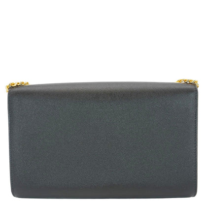 Saint Laurent Kate Leather Black Crossbody Style 22
