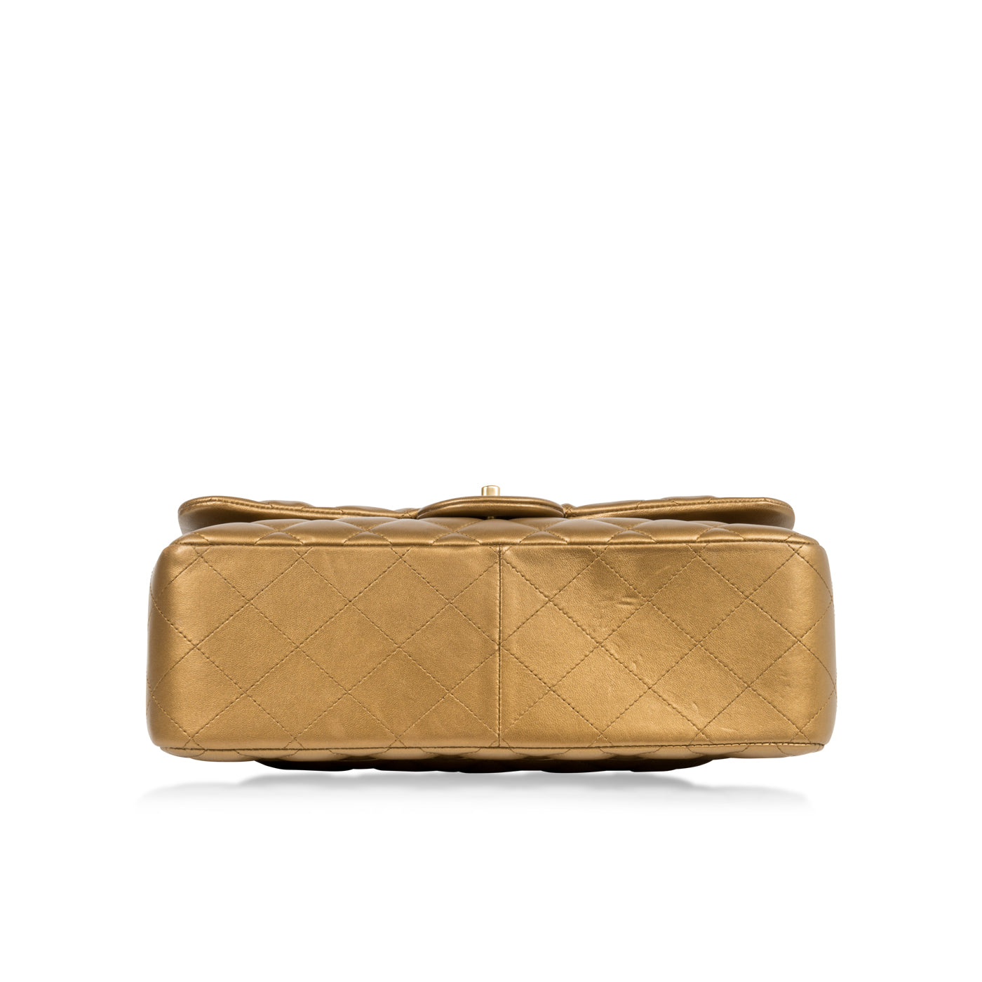 Chanel Classic Flap Lambskin Gold Shoulder Bag Style 21