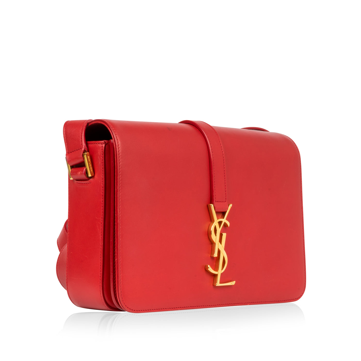 Saint Laurent Luxury Leather Red Handbag Style 16
