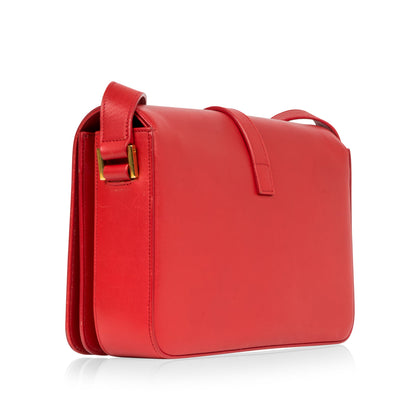 Saint Laurent Luxury Leather Red Handbag Style 16