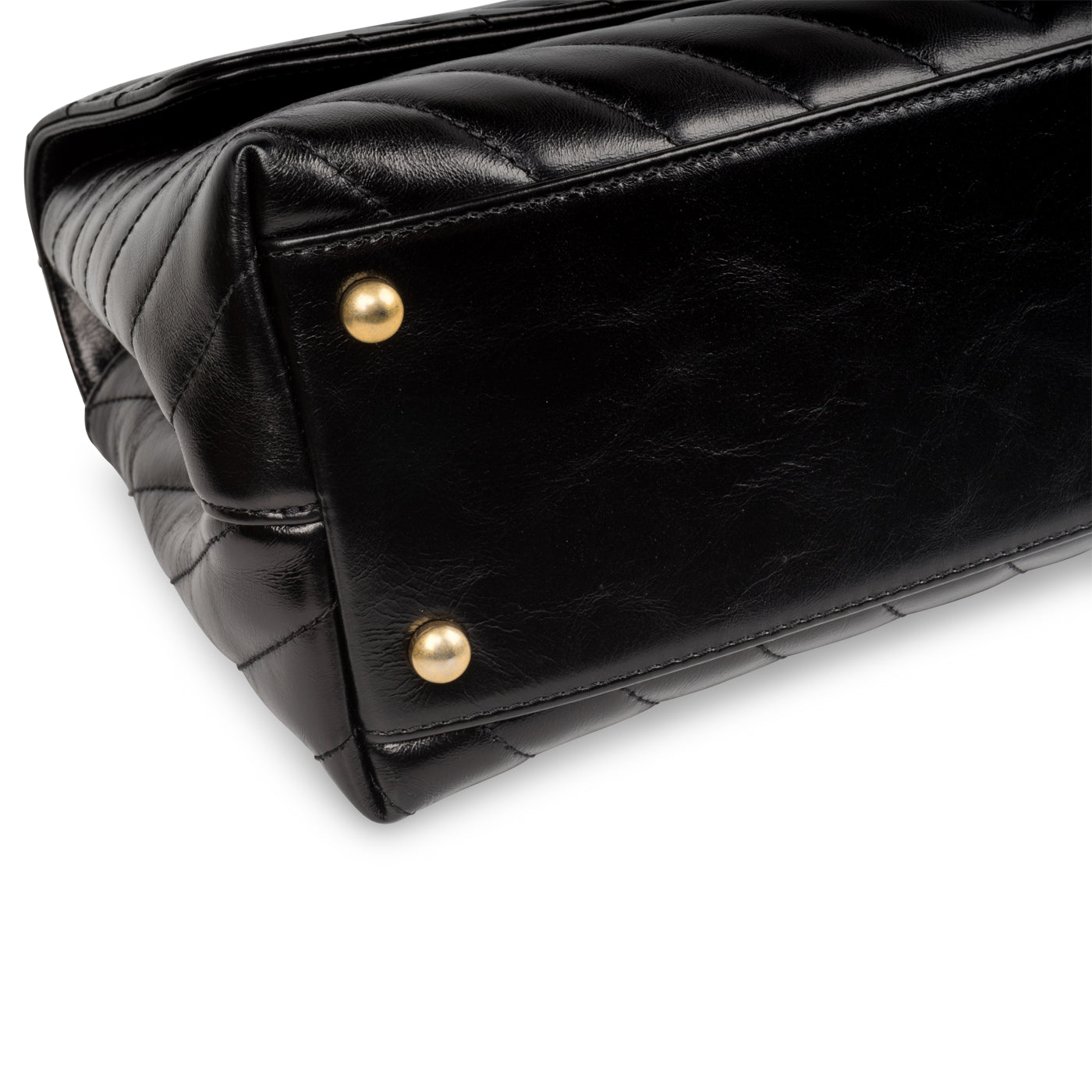 Chanel Coco Handle Calfskin Black Shoulder Bag