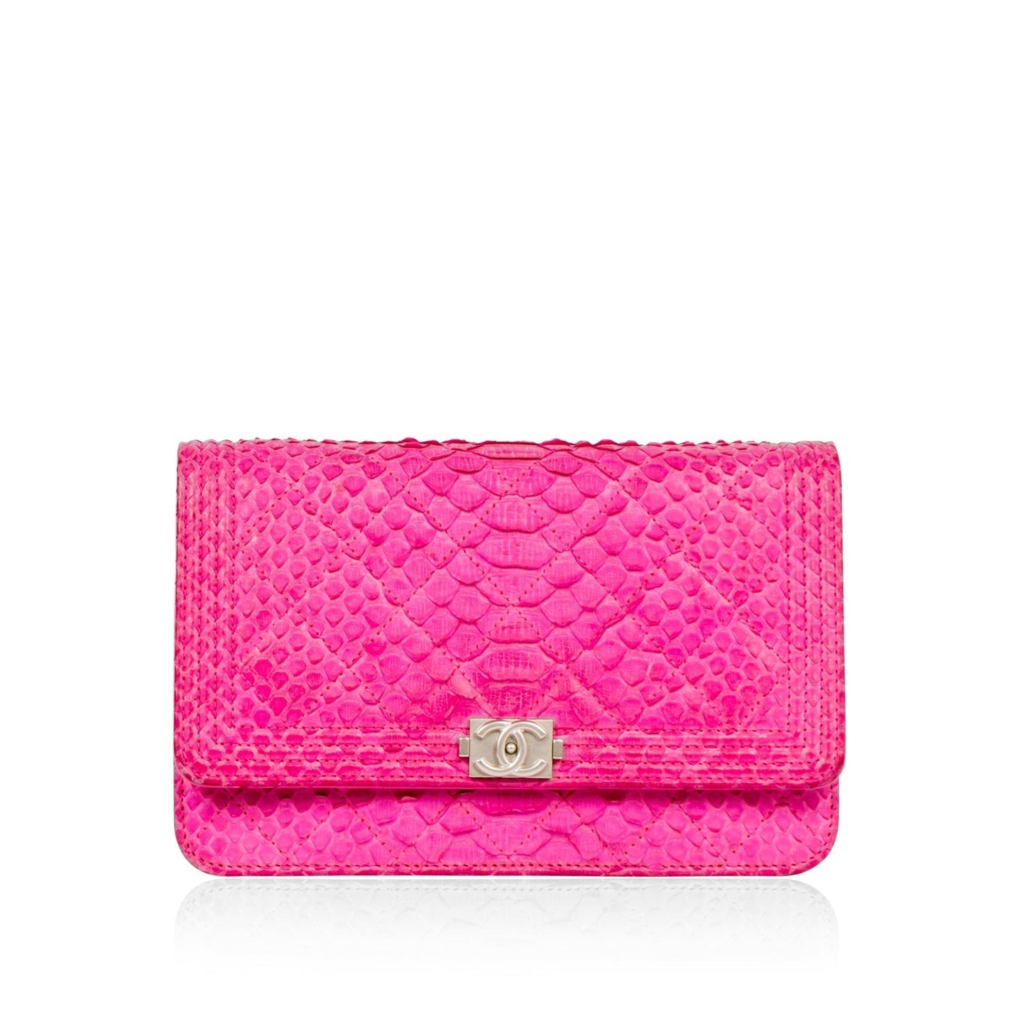 Chanel Classic Flap Caviar Silver Crossbody Caviar