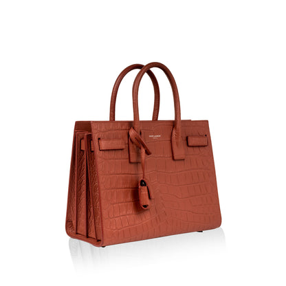 Saint Laurent Sac De Jour Red Handbag Style 7