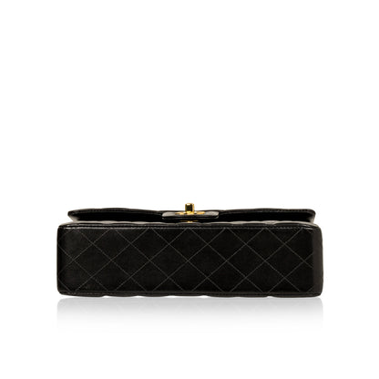 Chanel Classic Flap Lambskin Black Shoulder Bag Style 149