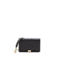 Chanel Boy Wallet On Chain Grained Calfskin Brown LGHW (Microchip)