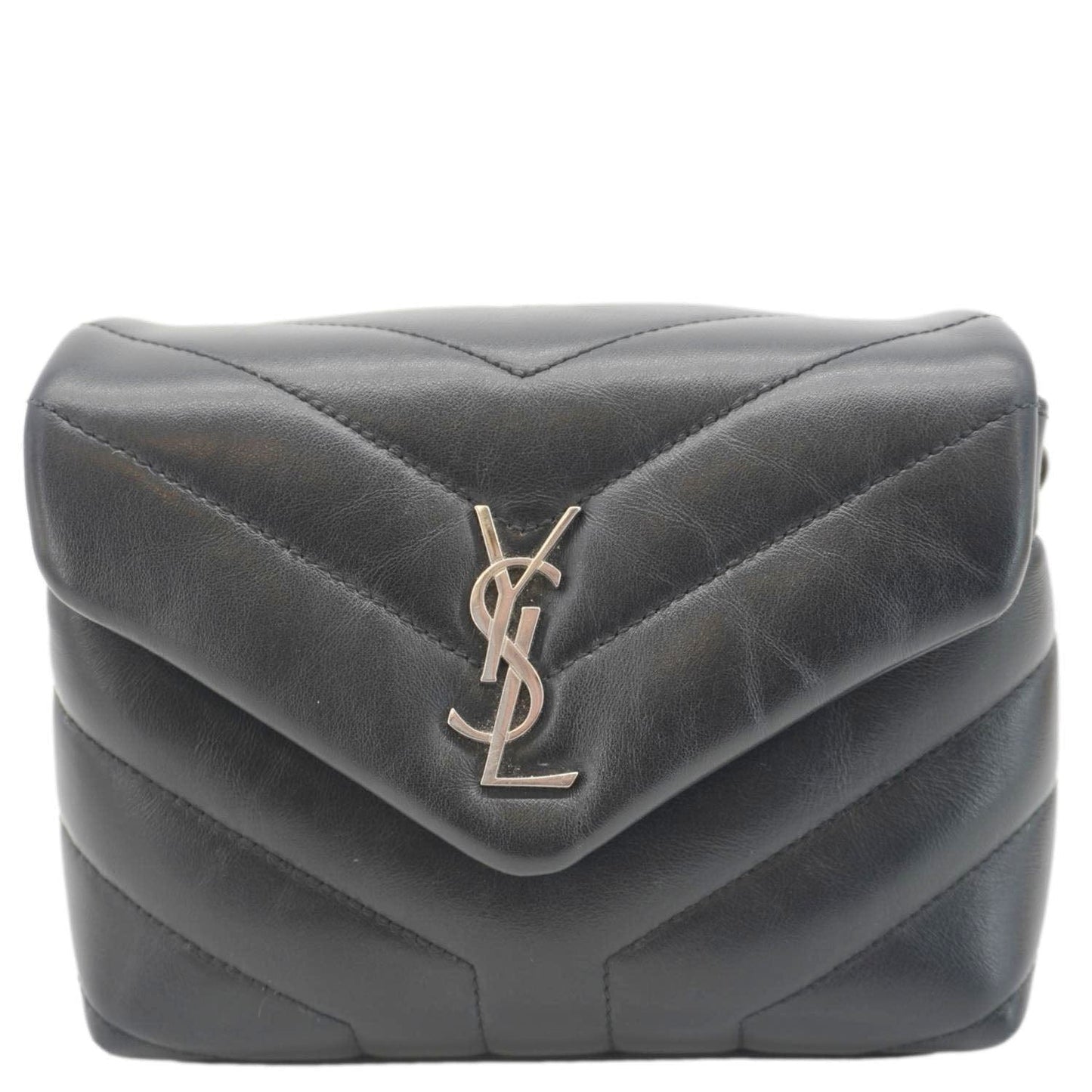 Saint Laurent Loulou Leather Black Crossbody Style 18