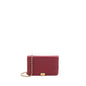 Chanel Boy Wallet On Chain Chevron Caviar Red Brushed GHW