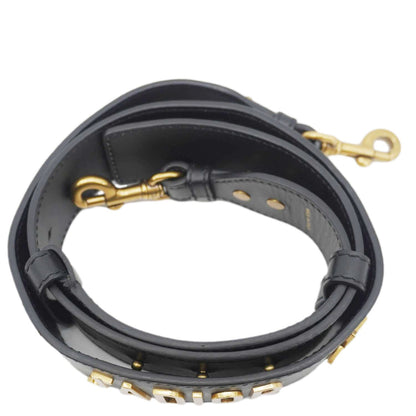 CHRISTIAN DIOR J'Adior Bag Leather Strap Black
