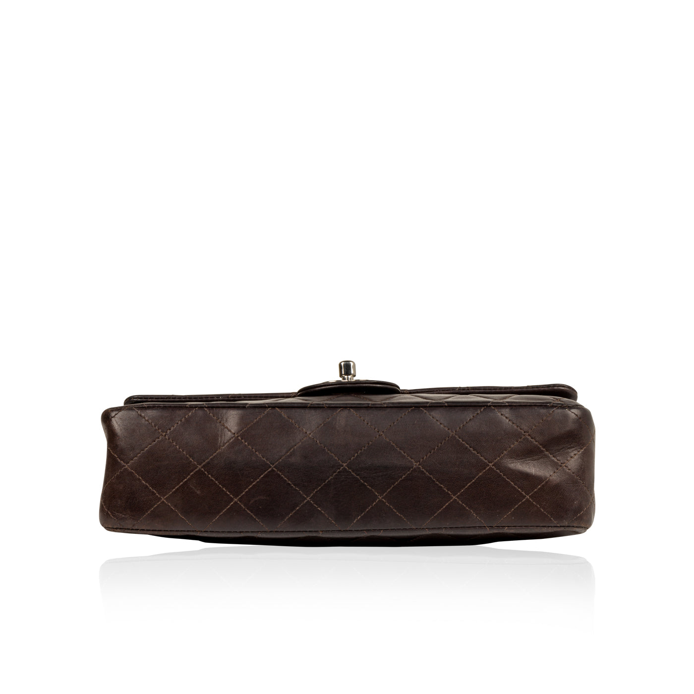 Chanel Classic Flap Lambskin Black Shoulder Bag Style 151