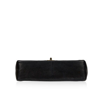 Chanel Classic Flap Lambskin Black Shoulder Bag Style 269