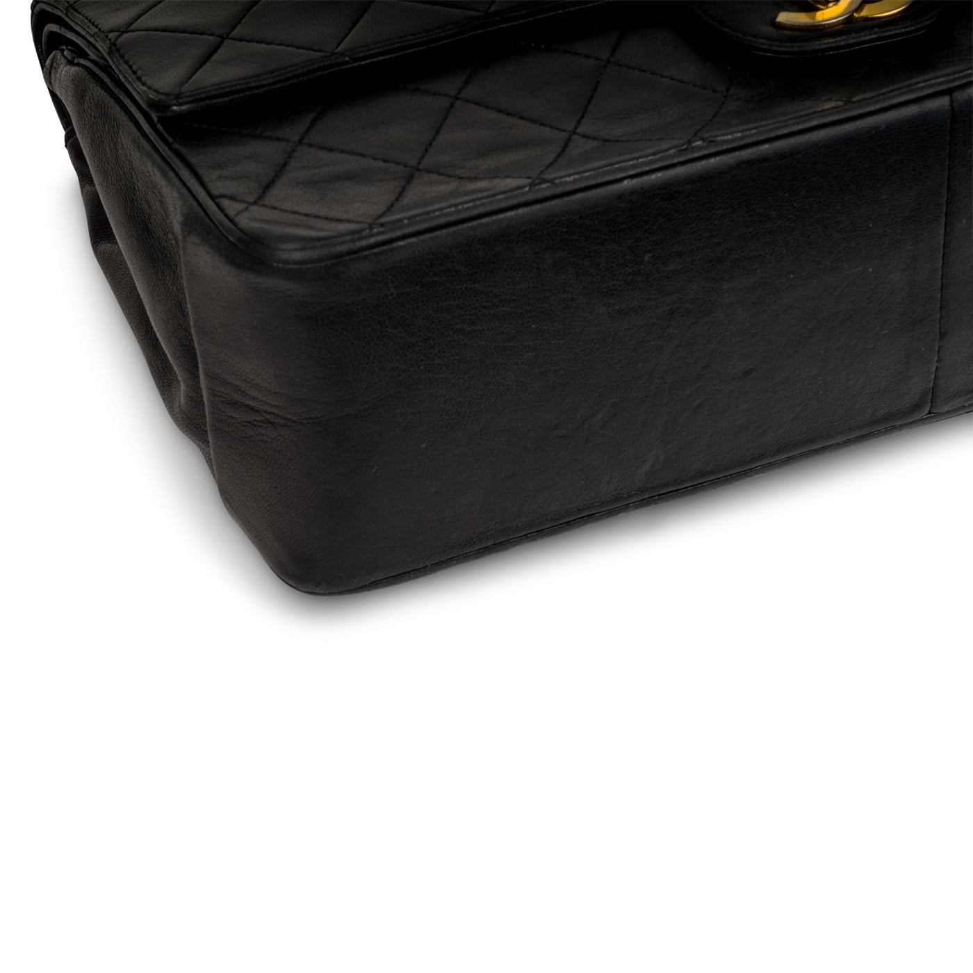 Chanel Classic Flap Lambskin Black Shoulder Bag Style 269
