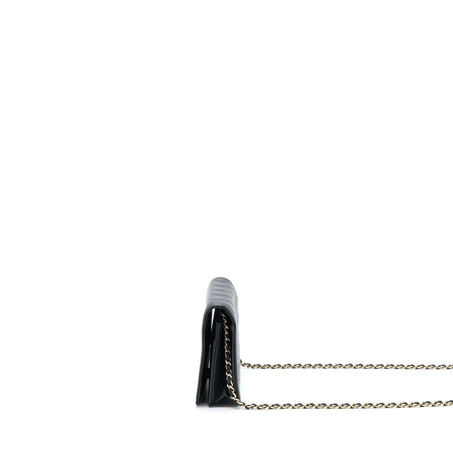 Chanel Boy Caviar Black Chain Crossbody Style 3