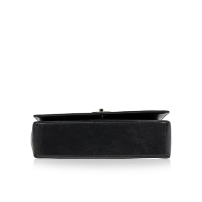 Chanel Lambskin Black Shoulder Bag Style 23