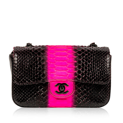 Chanel Classic Flap Leather Black Shoulder Bag Style 7