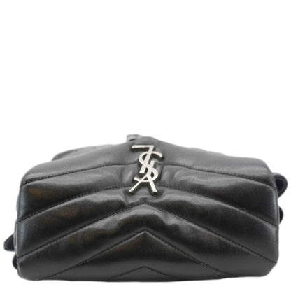 Saint Laurent Loulou Calfskin Black Shoulder Bag Style 5