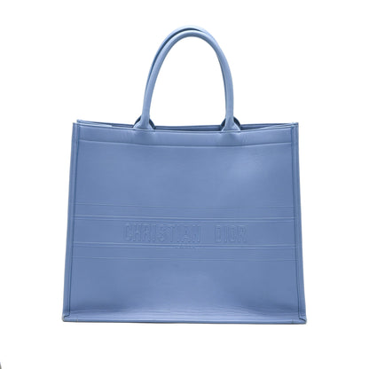Dior Large Book Tote Light Blue