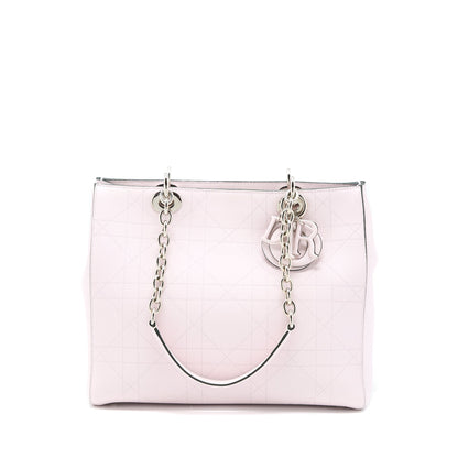 Dior Tote Purse Calfskin Light Pink