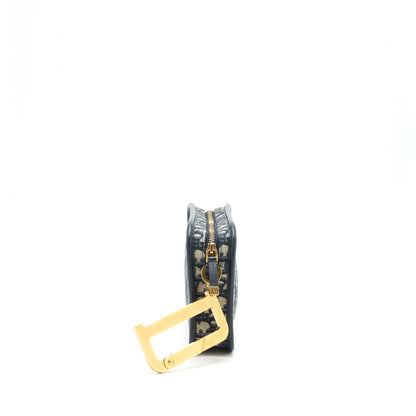 Dior Oblique diorquake clutch with extra woven logo Purse strap